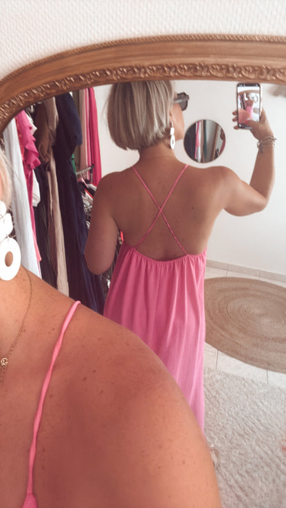 Robe croisé dos DISPO en PLUSIEURS COULEURS 👇🏼