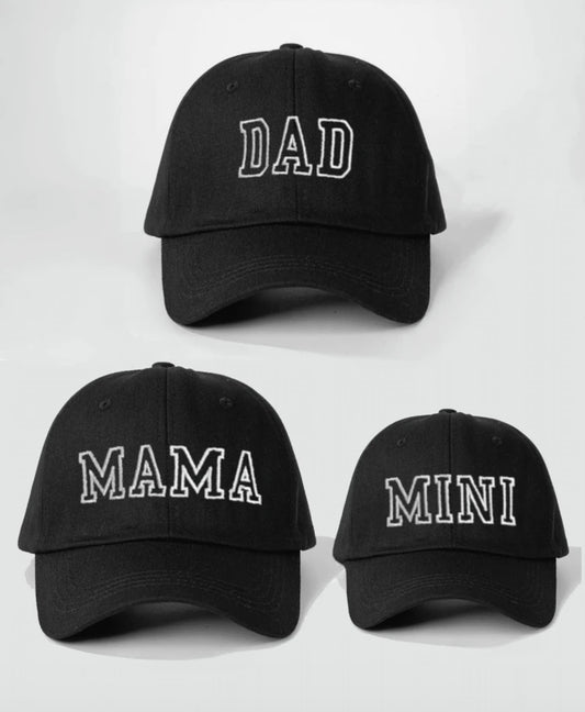 Casquette Trio DAD/MAMA & MINI
