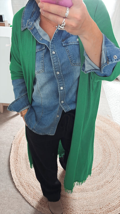 Gilet Long Vert GUCCI et Kaki