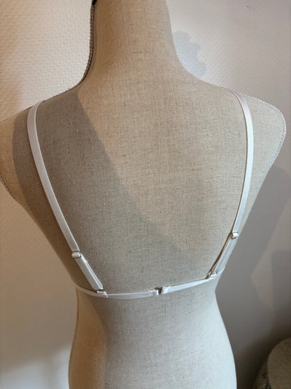 Ensemble SÉDUCTION haut et bas dentelle - NOIR & BLANC