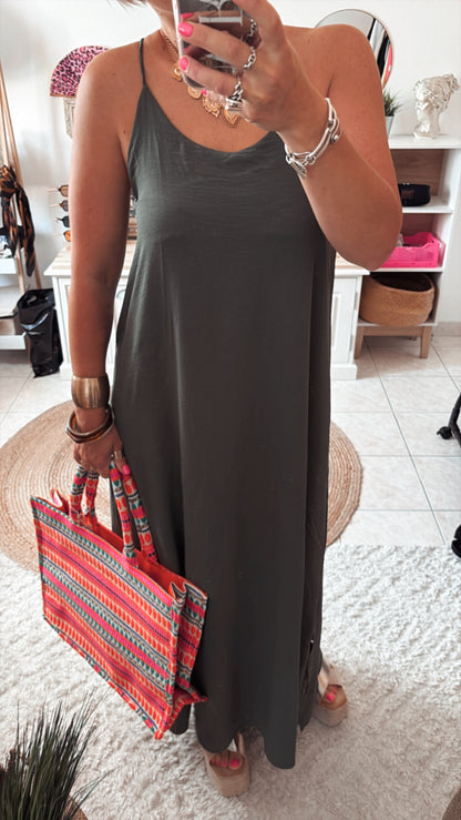 Robe croisé dos DISPO en PLUSIEURS COULEURS 👇🏼