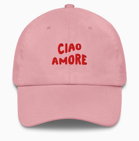 Casquette “Ciao Amore” 🩷🇮🇹