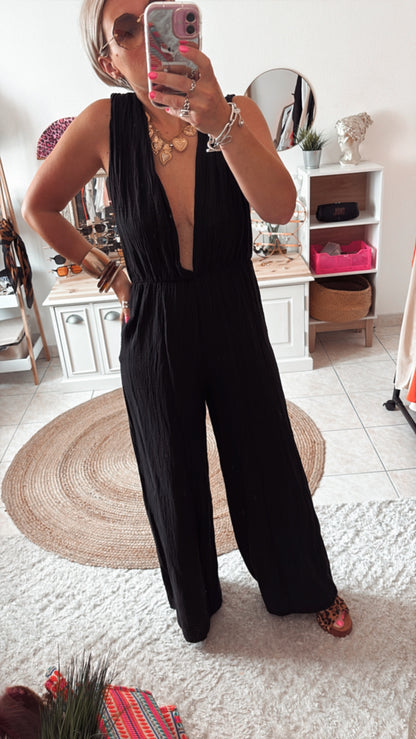 Combinaison gaze de coton multiple position DISPO en PLUSIEURS COULEURS 👇🏼