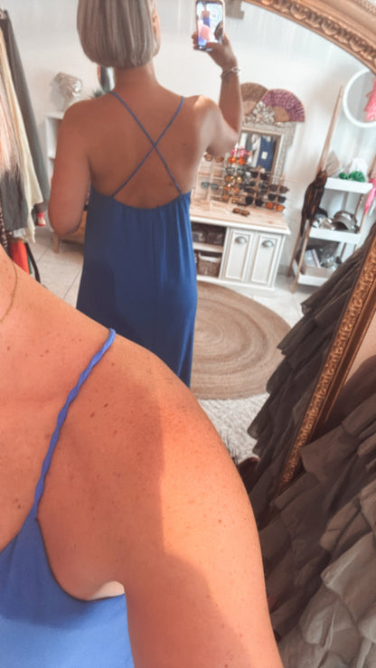 Robe croisé dos DISPO en PLUSIEURS COULEURS 👇🏼