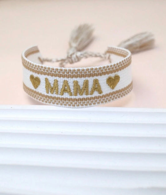Bracelet Tissé MAMA