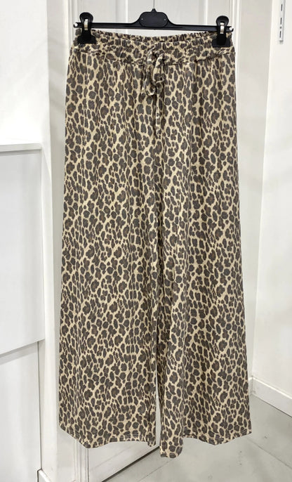 Pantalon léopard