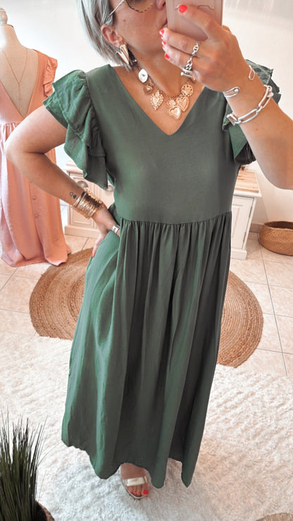 Robe AMBRE Dos Nu - DISPO en PLUSIEURS COULEURS 👇🏼