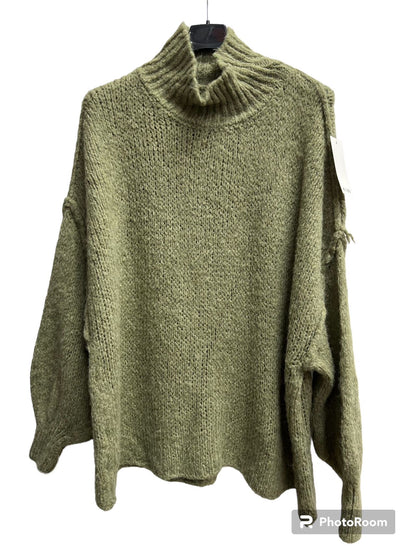 Pull en maille overzise beige, Noir, Bordeaux, kaki et gris