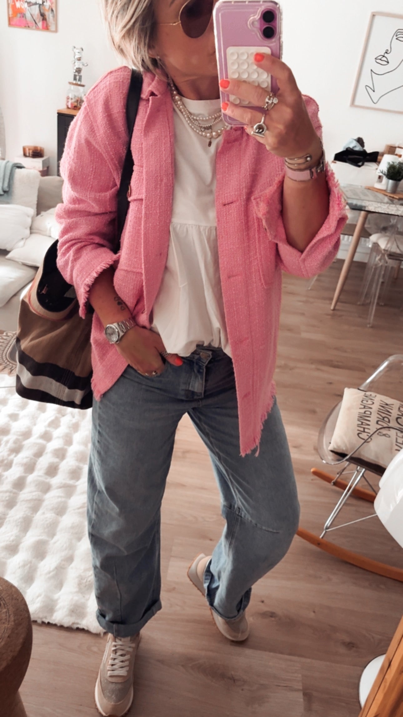 Jean femme coupe ballon – Style tendance et confortable