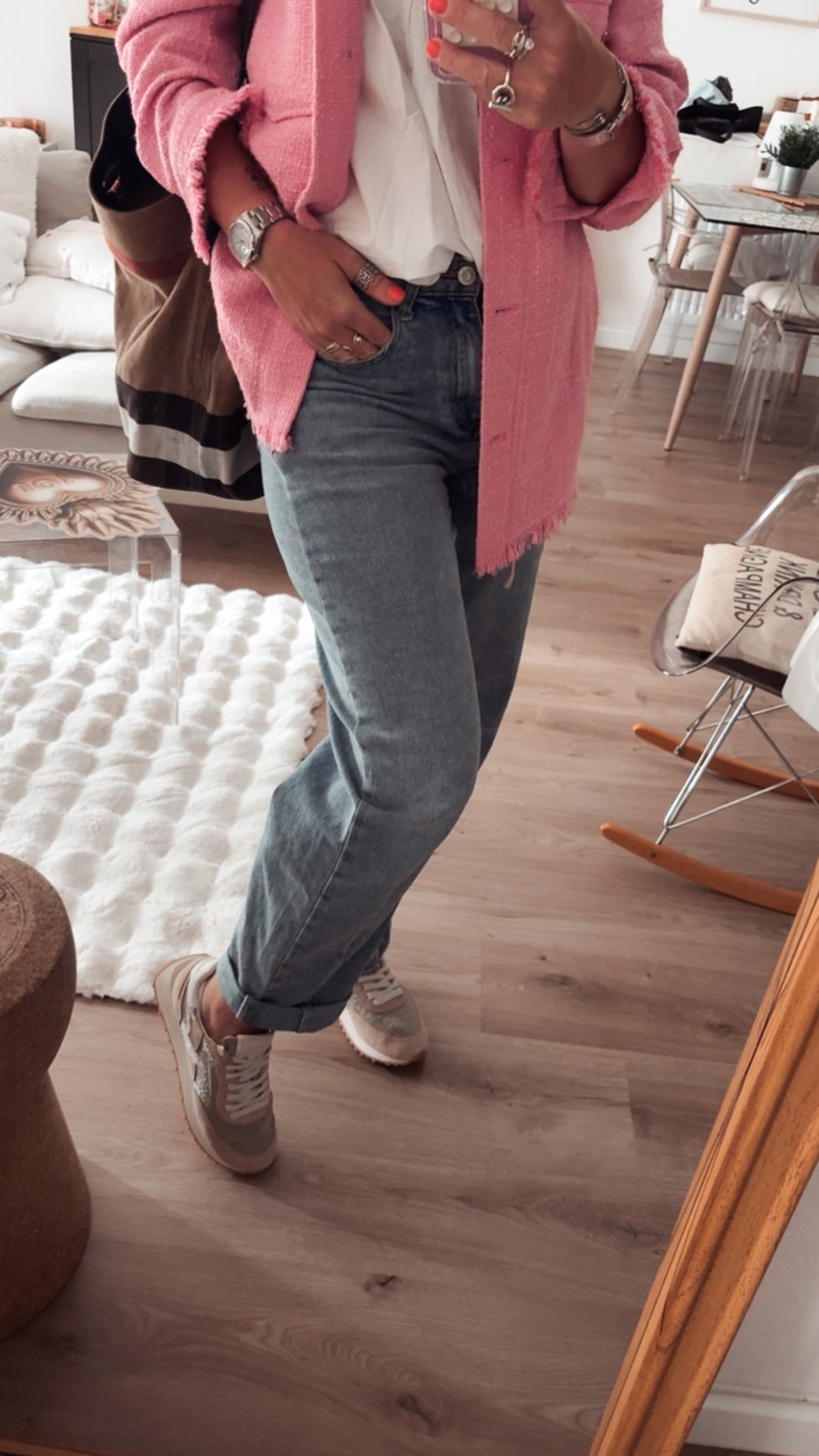 Jean femme coupe ballon – Style tendance et confortable