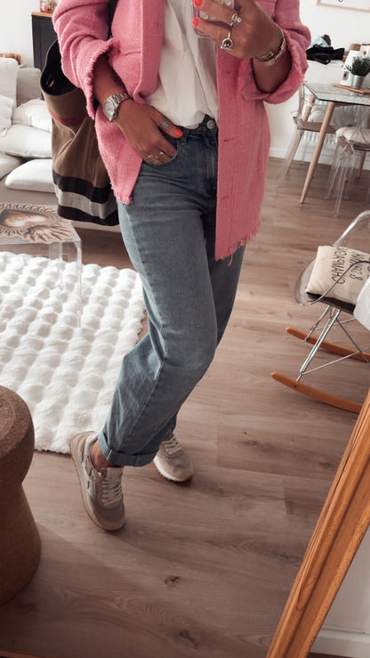 Jean femme coupe ballon – Style tendance et confortable