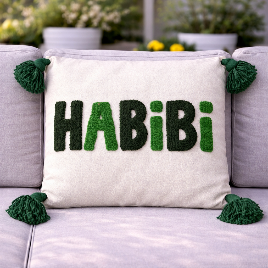 Coussins décoratifs bohème chic Habibi