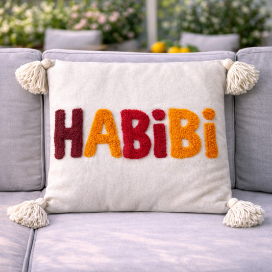 Coussins décoratifs bohème chic Habibi