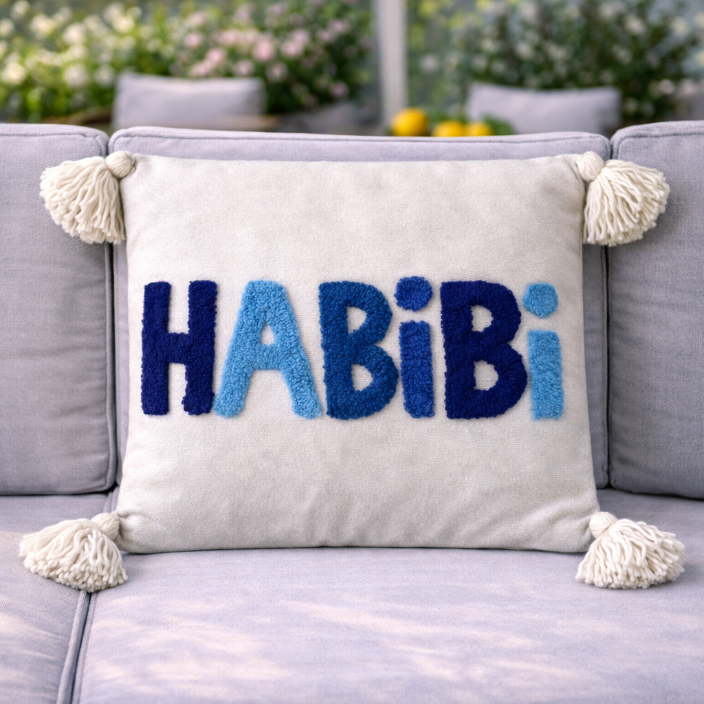 Coussins décoratifs bohème chic Habibi