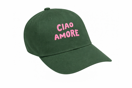 Casquette “Ciao Amore” 🩷🇮🇹