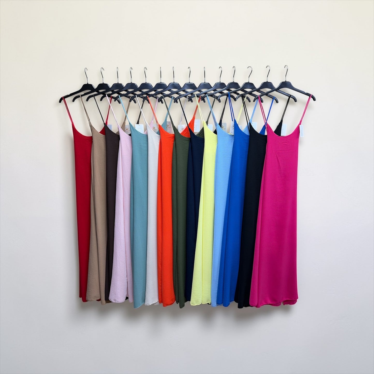 Robe longue fluide dos croisé - bleu roi