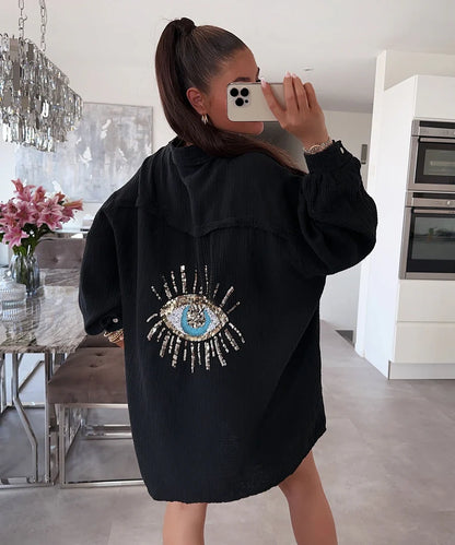 Chemise Gaze de Coton VERA - DISPO en PLUSIEURS COULEURS👇🏼