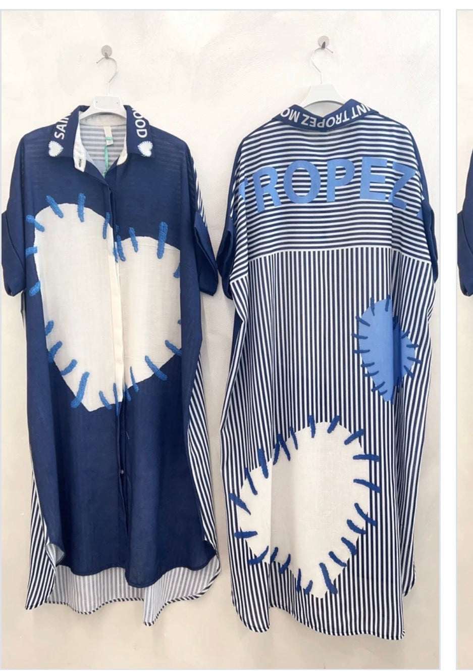 ROBE ST TROPEZ Oversize marine