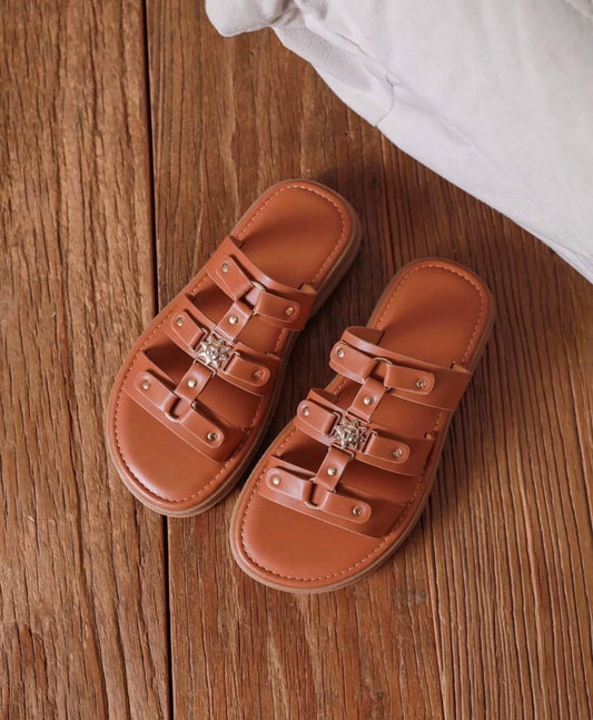Sandales plates femme – Sandales élégantes et confortables
