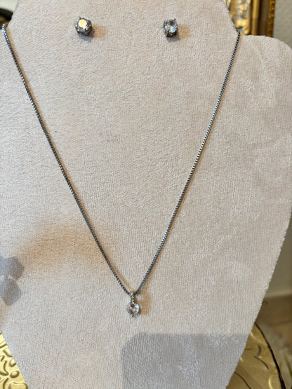 Collier Ras de Cou Zirconium ANDREA - ARGENT