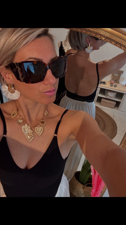 Collier pendentif Cœur LOVE - OR