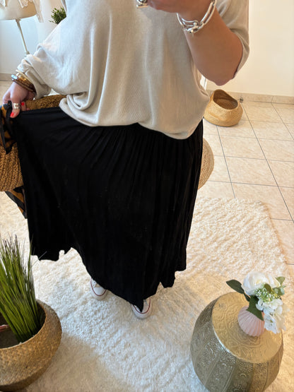 Jupe NINE fluide- DISPO en PLUSIEURS COULEURS 👇🏼